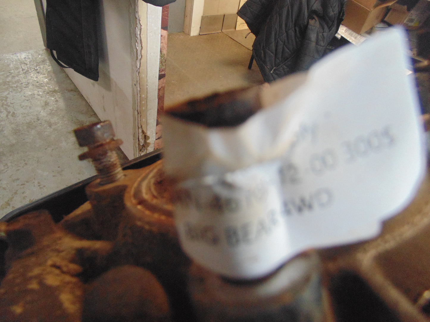 1989 Yamaha BIG BEAR 4WD REAR AXLE GEAR CASE ASSY 3HN-46101-10-00 4HN-46101-12-00