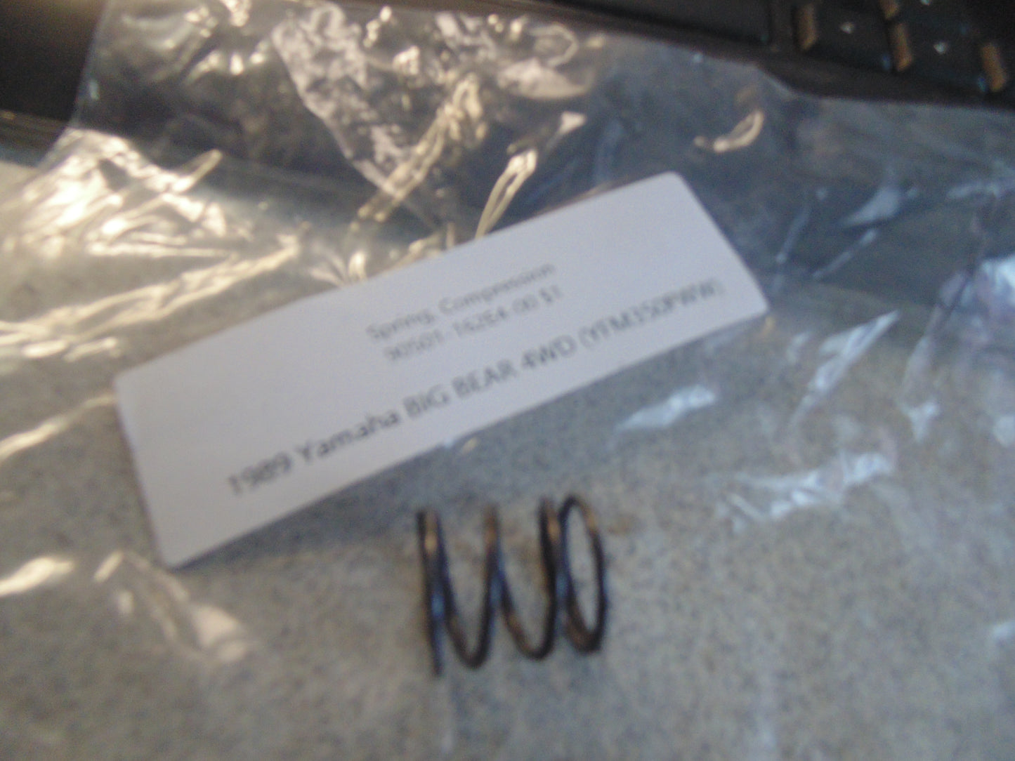 1989 Yamaha BIG BEAR 4WD SPRING COMPRESSION 90501-162E4-00