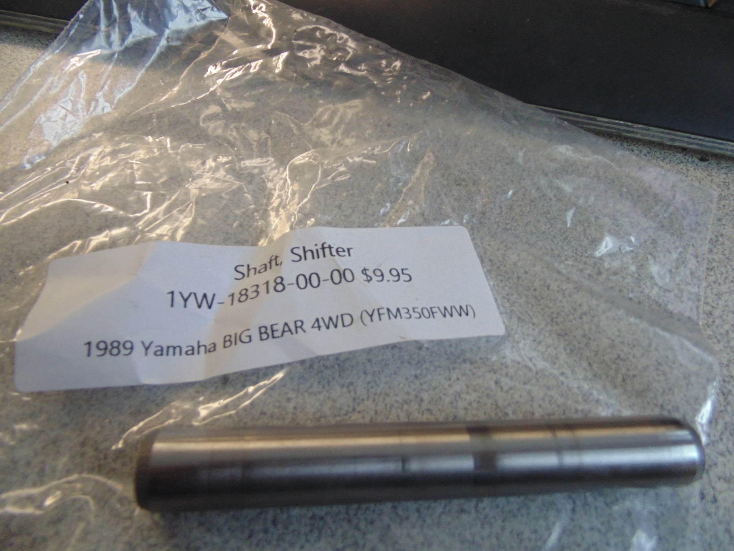 1989 Yamaha BIG BEAR 4WD SHAFT SHIFTER 1YW-18318-00-00