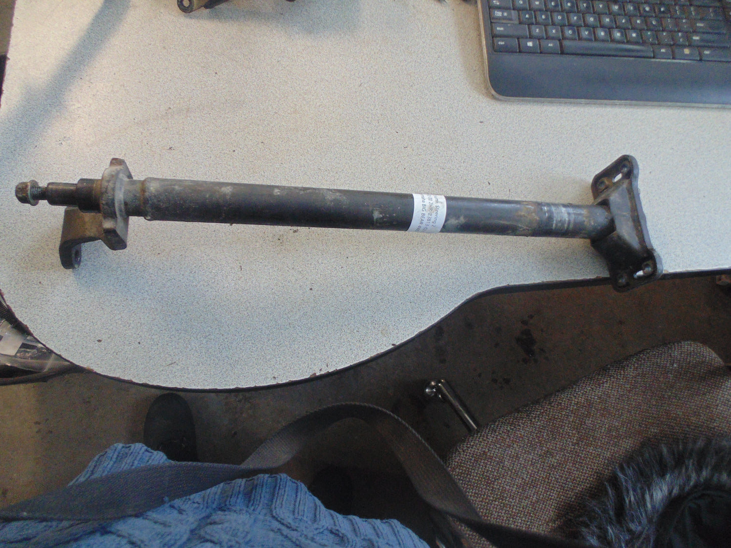 1989 Yamaha BIG BEAR 4WD COLUMN STEERING 2 2HR-23813-00-00 2HR-23813-02-00