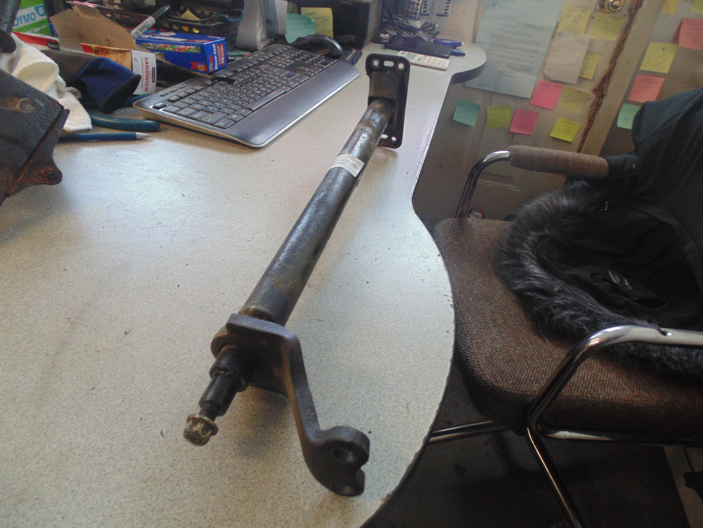 1989 Yamaha BIG BEAR 4WD COLUMN STEERING 2 2HR-23813-00-00 2HR-23813-02-00