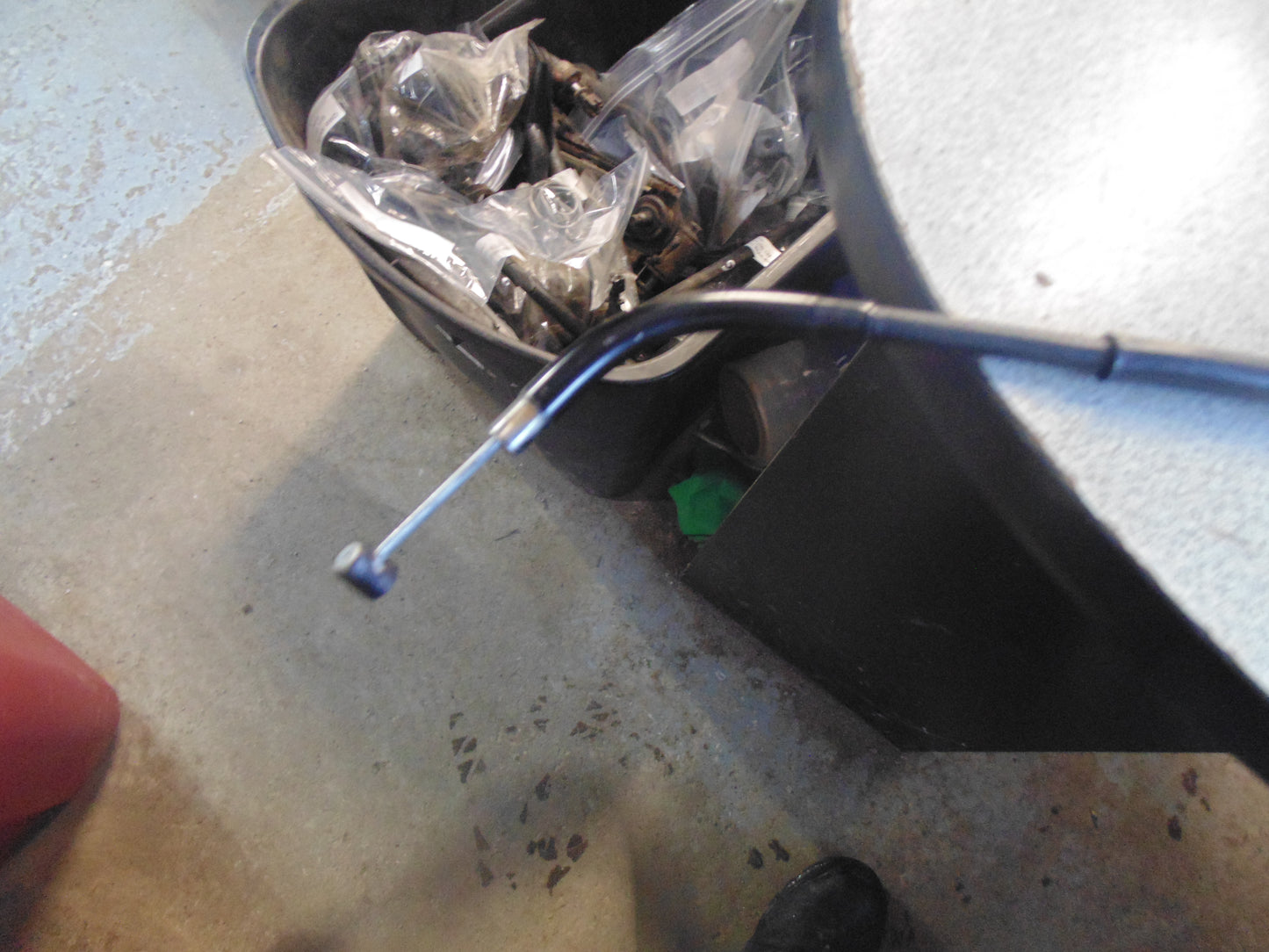 1989 Yamaha BIG BEAR 4WD CABLE BRAKE 2HR-26341-00-00 3HN-26341-00-00