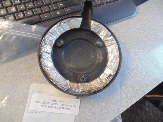 1989 Yamaha BIG BEAR 4WD PROTECTOR COVER 1YW-15499-00-00 1YW-15499-01-00