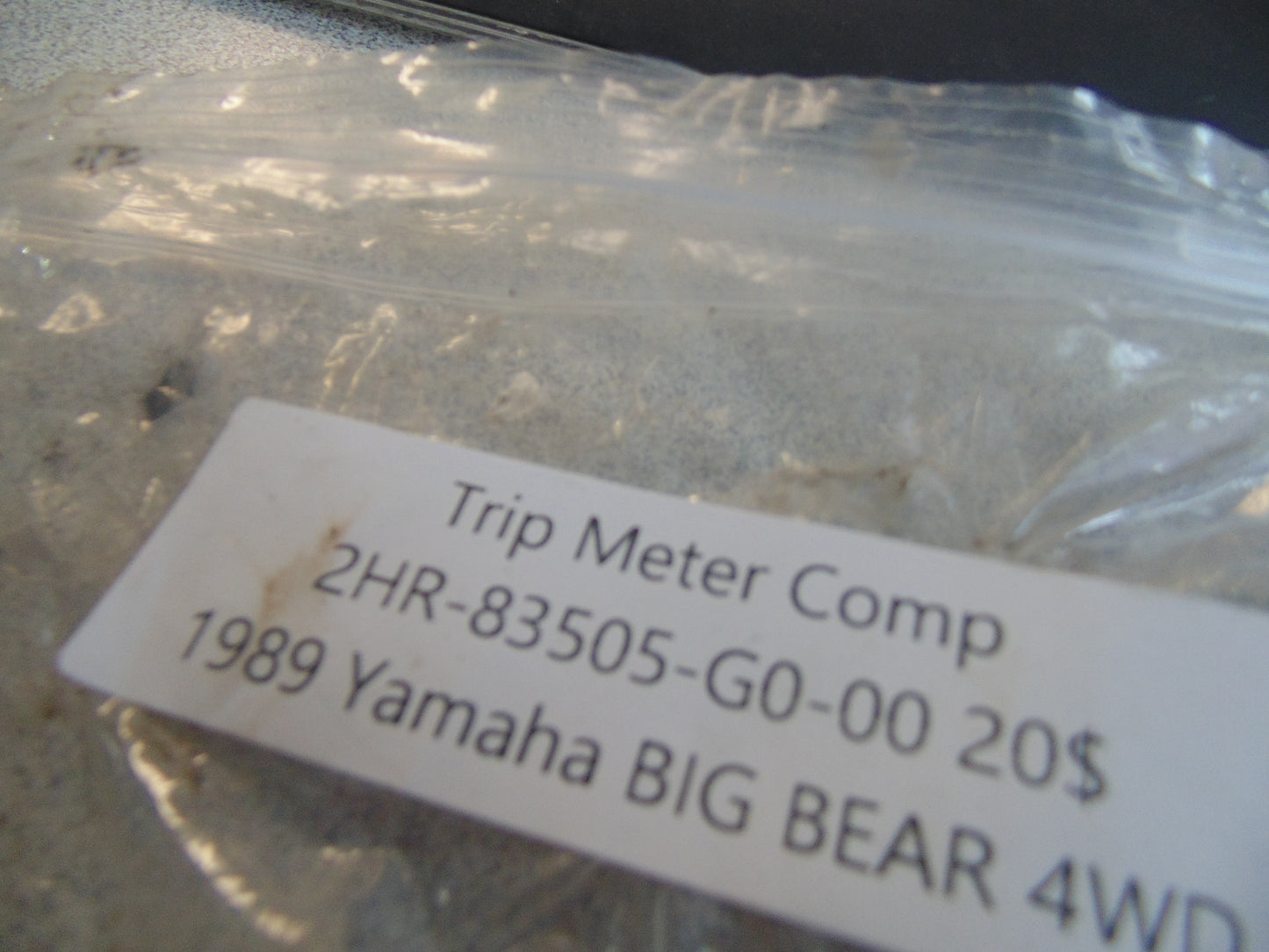 1989 Yamaha BIG BEAR 4WD TRIP METER COMP 2HR-83505-G0-00