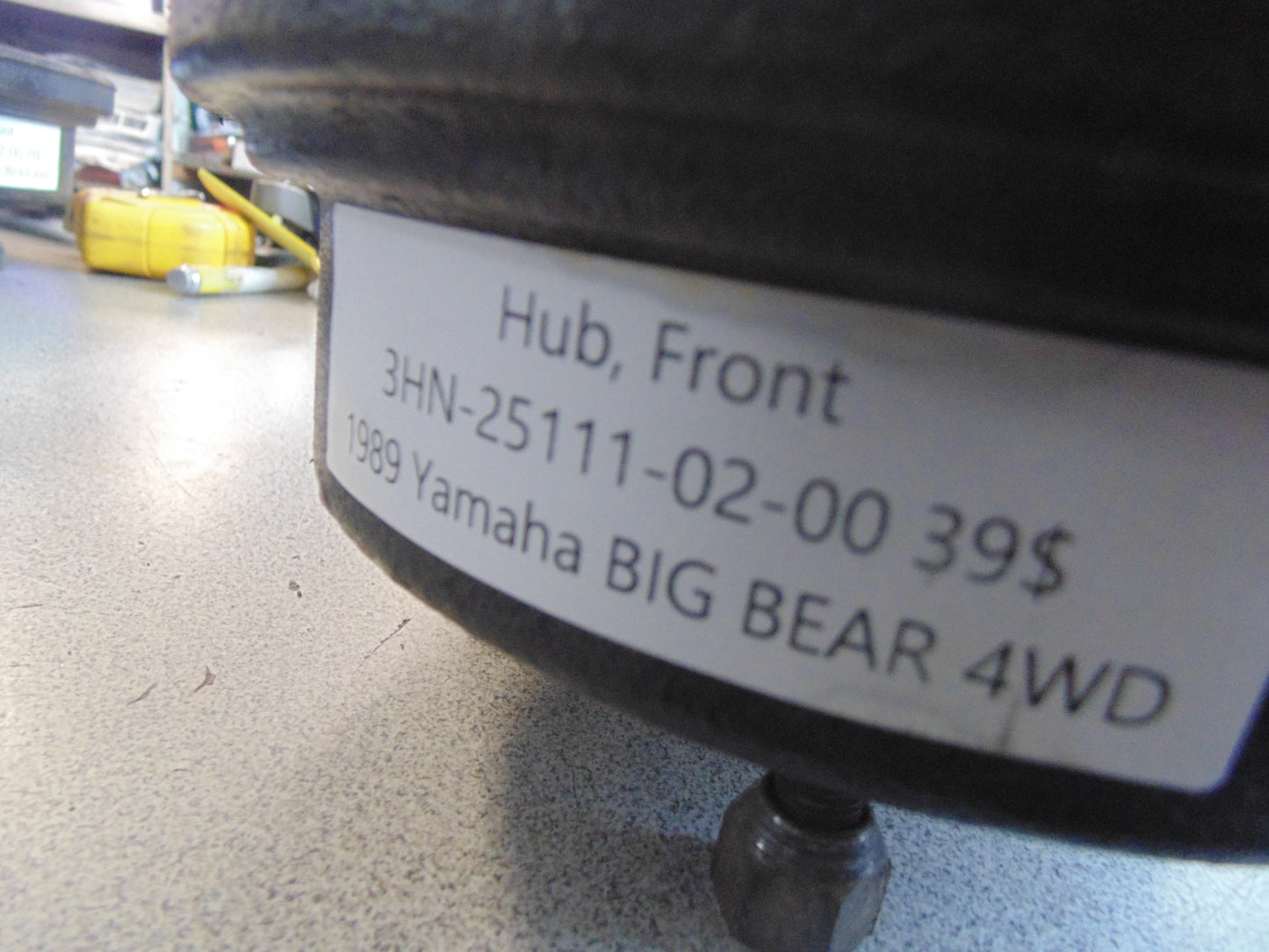 1989 Yamaha BIG BEAR 4WD HUB FRONT 3HN-25111-02-00