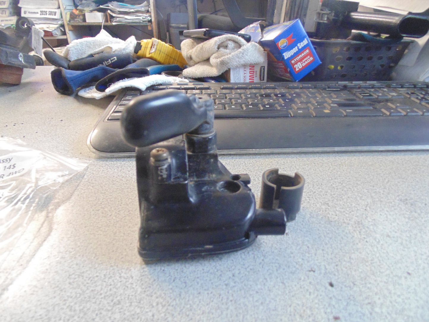1989 Yamaha BIG BEAR 4WD THROTTLE LEVER ASSY 1NV-26250-01-00