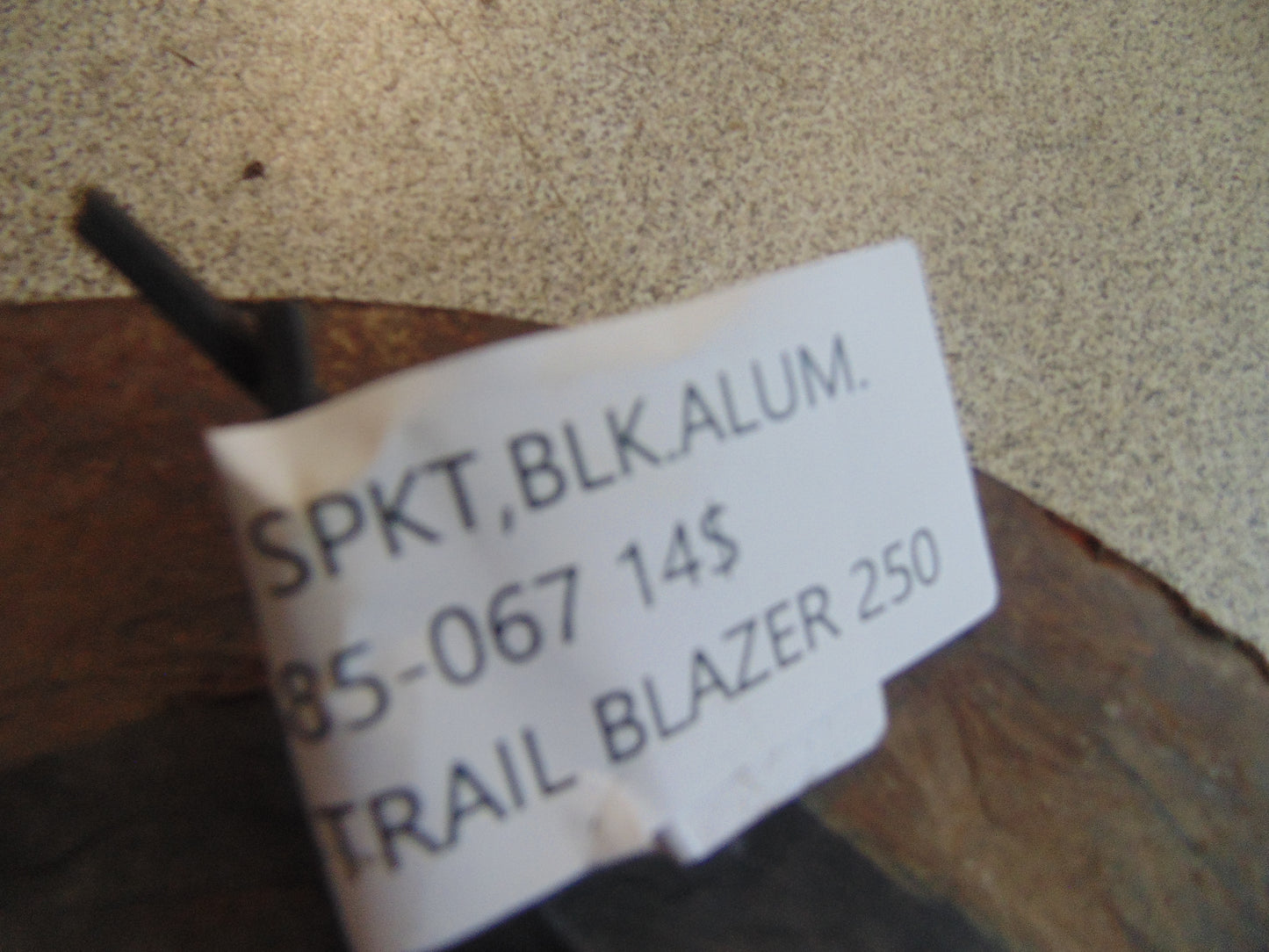 1999 POLARIS TRAIL BLAZER 250 GUARD 38T SPRKT ALUM 5211585-067