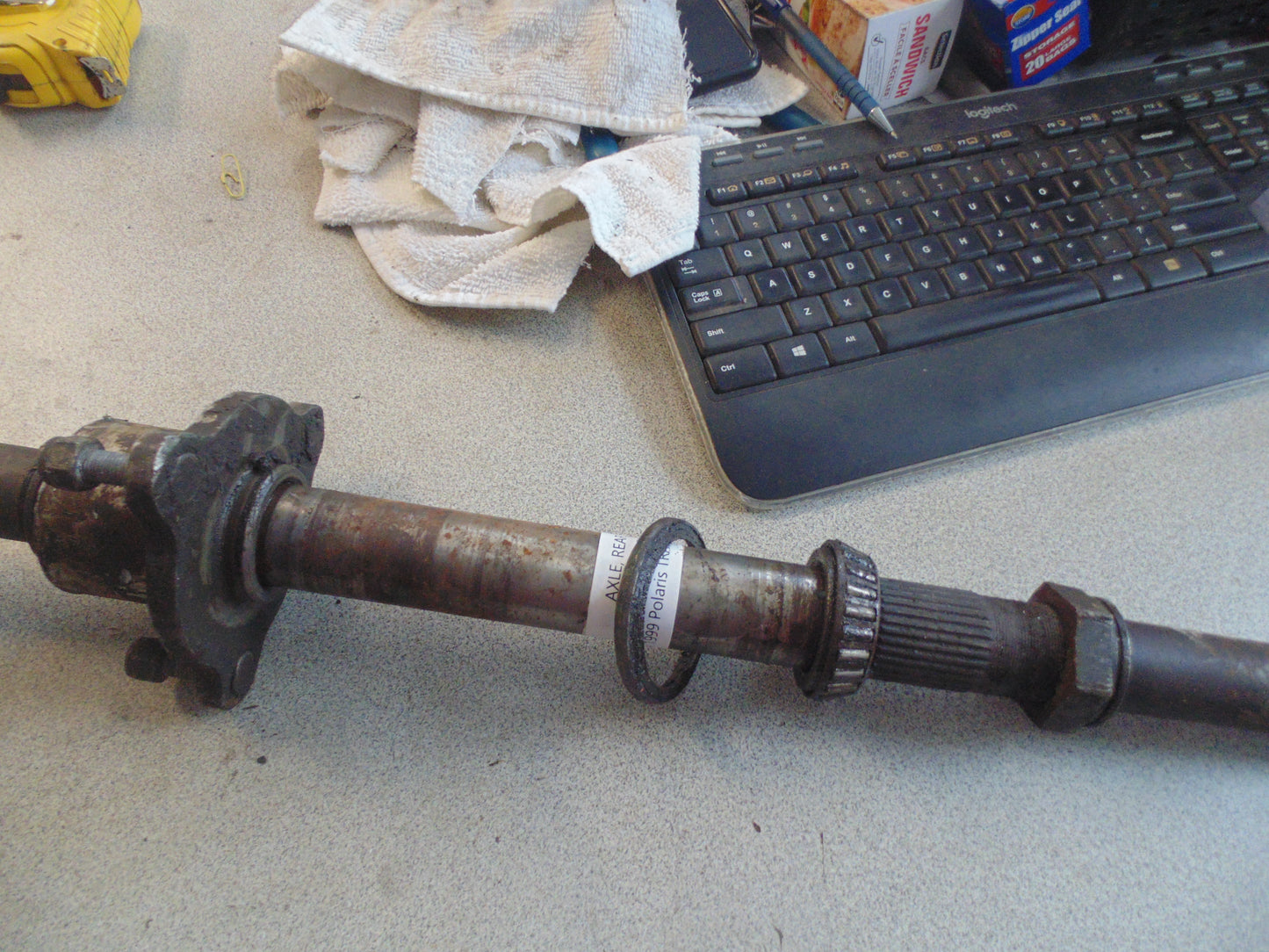 1999 POLARIS TRAIL BLAZER 250 AXLE REAR CDS 5131968 5133181