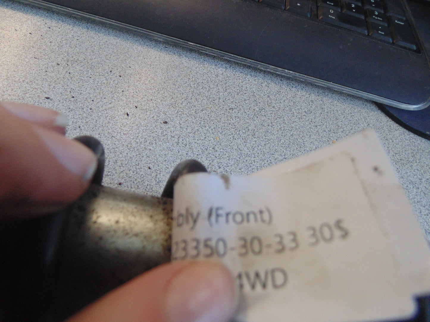 1989 YAMAHA BIG BEAR 4WD SHOCK ABSORBER ASSY FRONT 3HN-23350-00-33 3HN-23350-30-