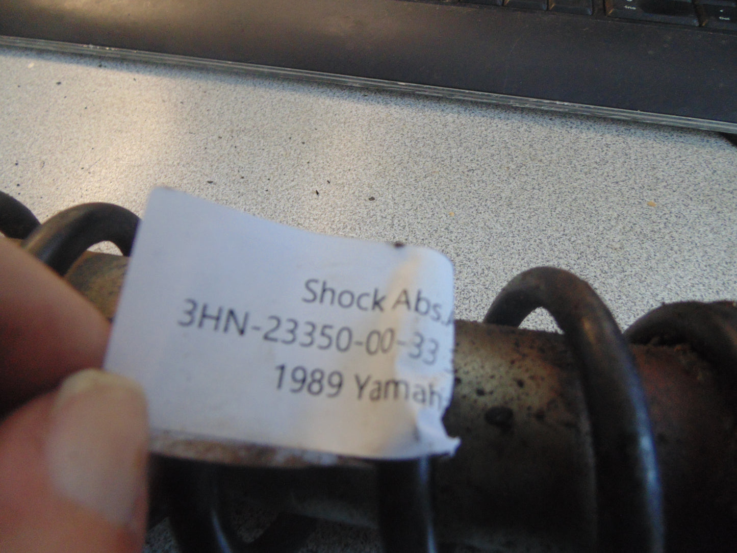 1989 YAMAHA BIG BEAR 4WD SHOCK ABSORBER ASSY FRONT 3HN-23350-00-33 3HN-23350-30-