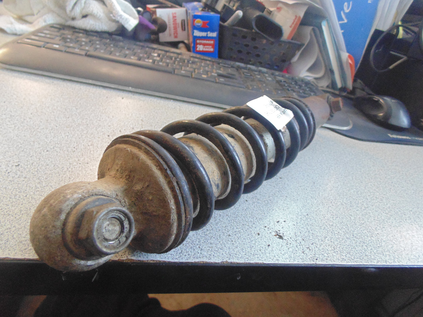 1989 YAMAHA BIG BEAR 4WD SHOCK ABSORBER ASSY FRONT 3HN-23350-00-33 3HN-23350-30-