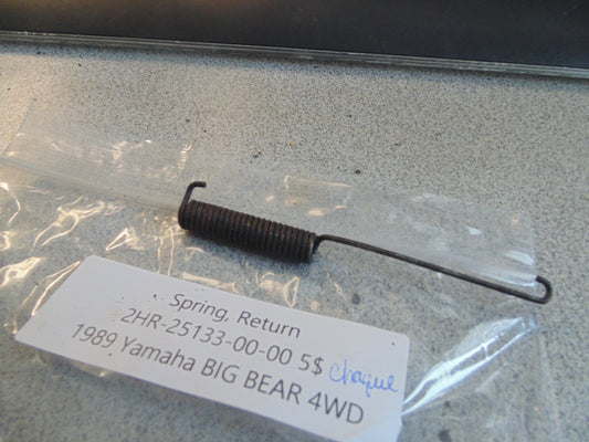 1989 YAMAHA BIG BEAR 4WD SPRING RETURN 2HR-25133-00-00