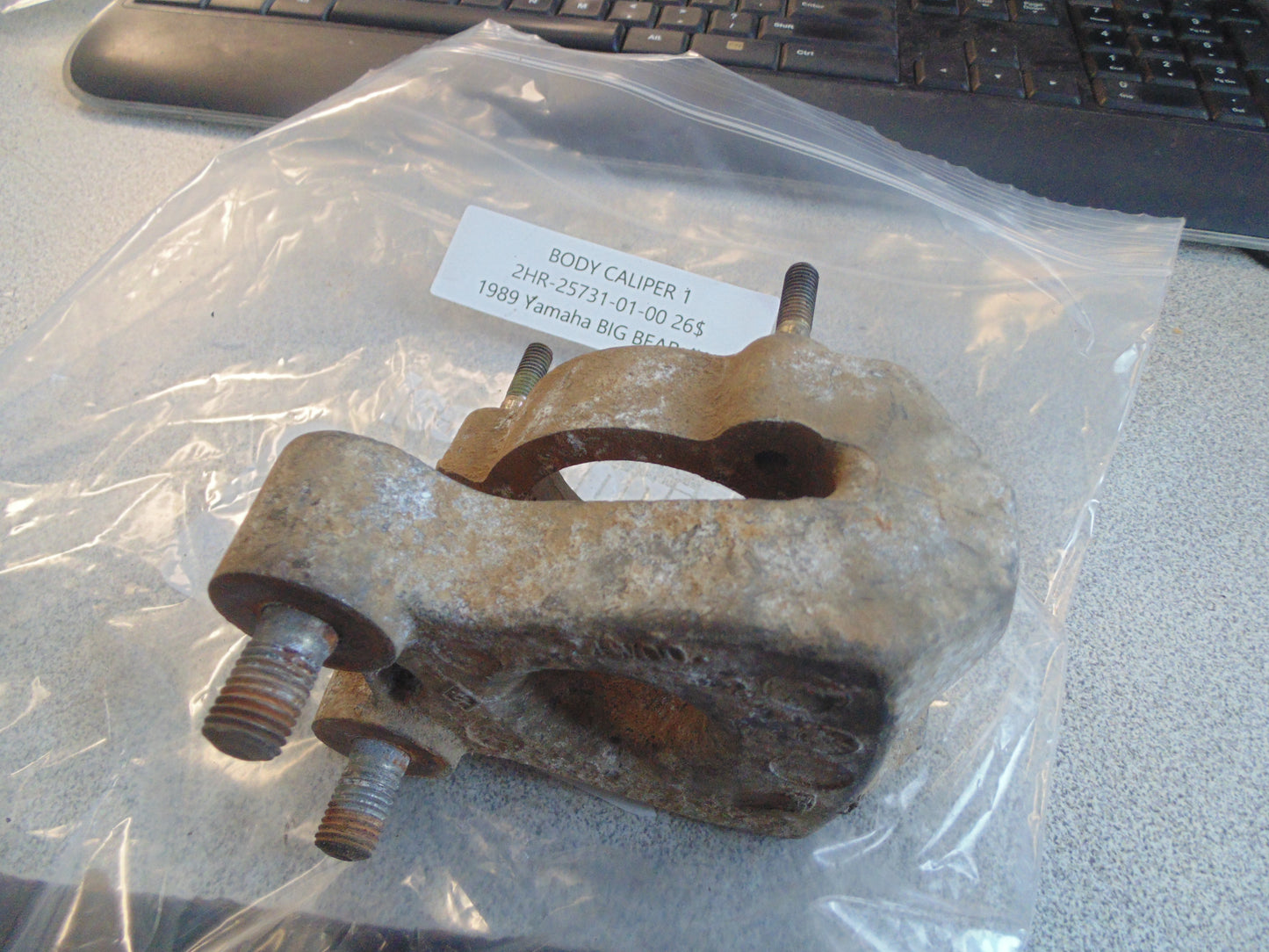 1989 YAMAHA BIG BEAR 4WD BODY CALIPER 1 2HR-25731-01-00
