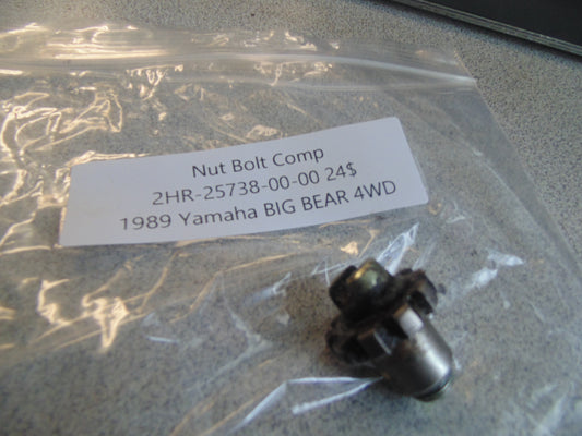 1989 YAMAHA BIG BEAR 4WD NUT BOLT COMP 2HR-25738-00-00