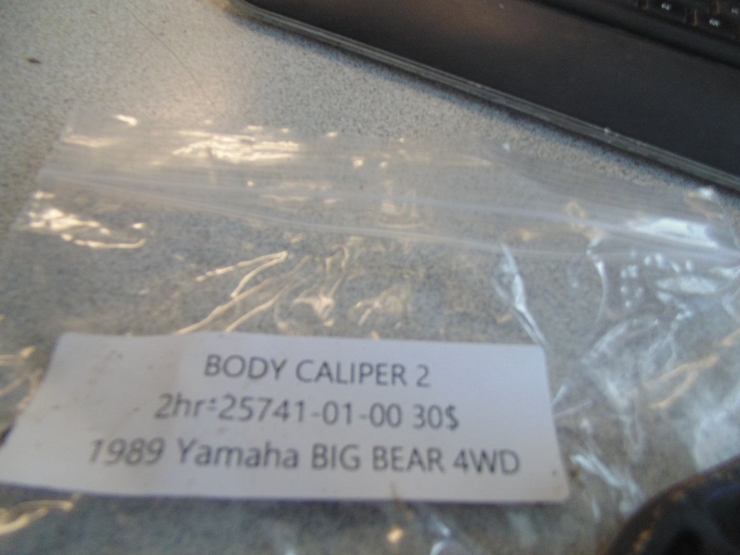 1989 YAMAHA BIG BEAR 4WD BODY CALIPER 2 2HR-25741-01-00