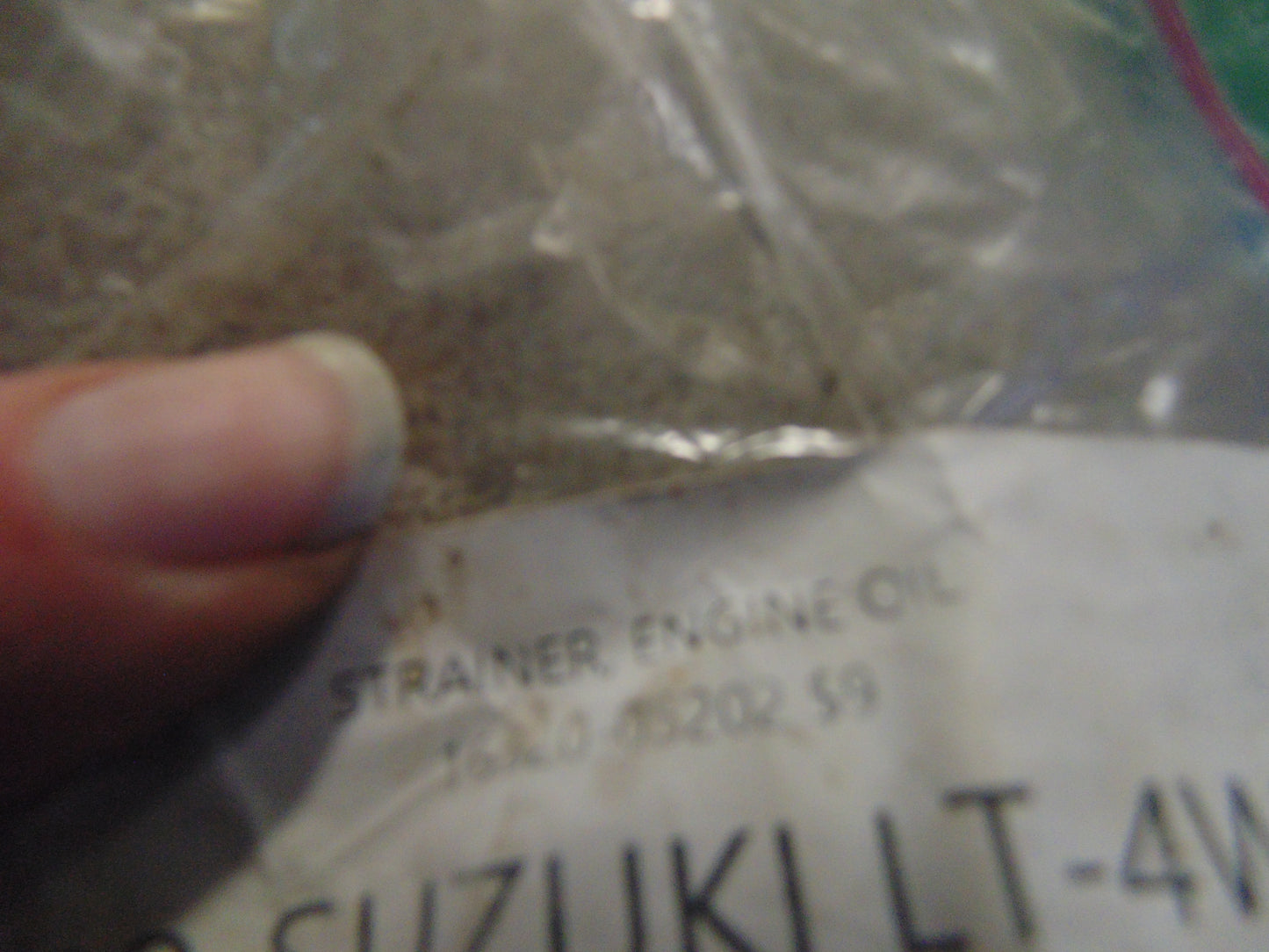 1992 SUZUKI LT-4WD STRAINER ENGINE OIL 16520-05202