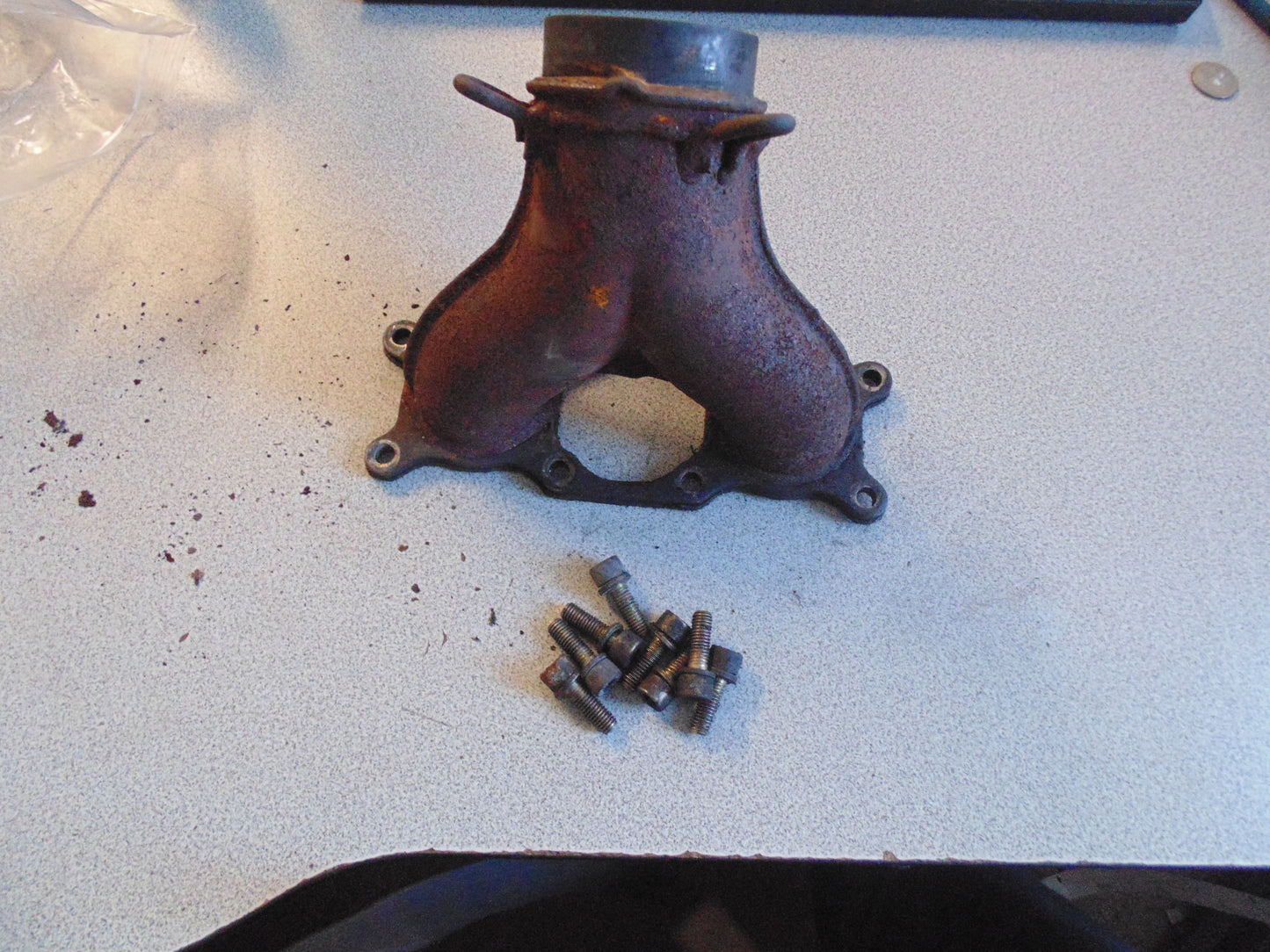 2011 Polaris 800 RUSH PRO-R MANIFOLD WELD, BLACK (HI-TEMP) 1262107-489 1262107-029