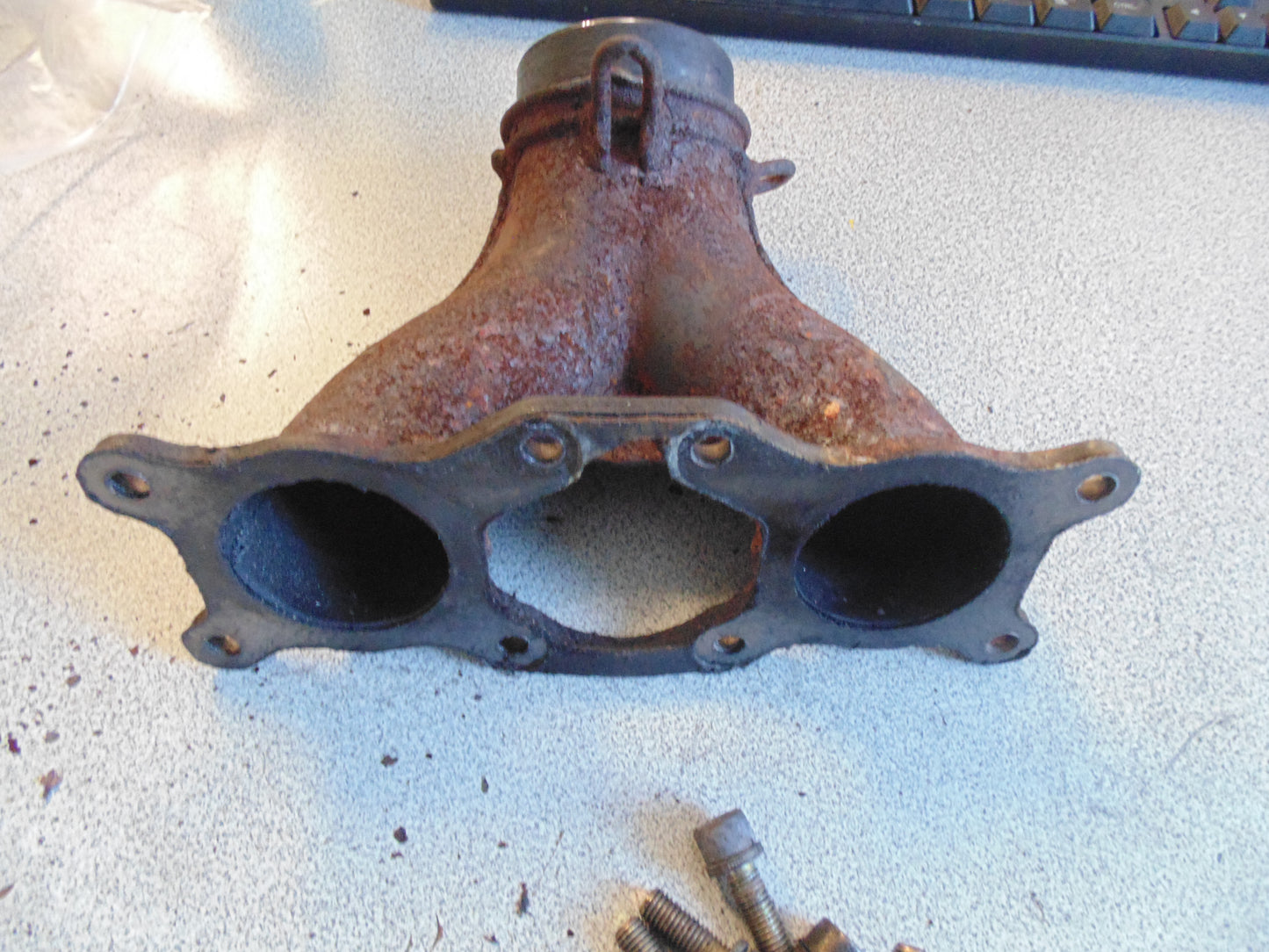 2011 Polaris 800 RUSH PRO-R MANIFOLD WELD, BLACK (HI-TEMP) 1262107-489 1262107-029