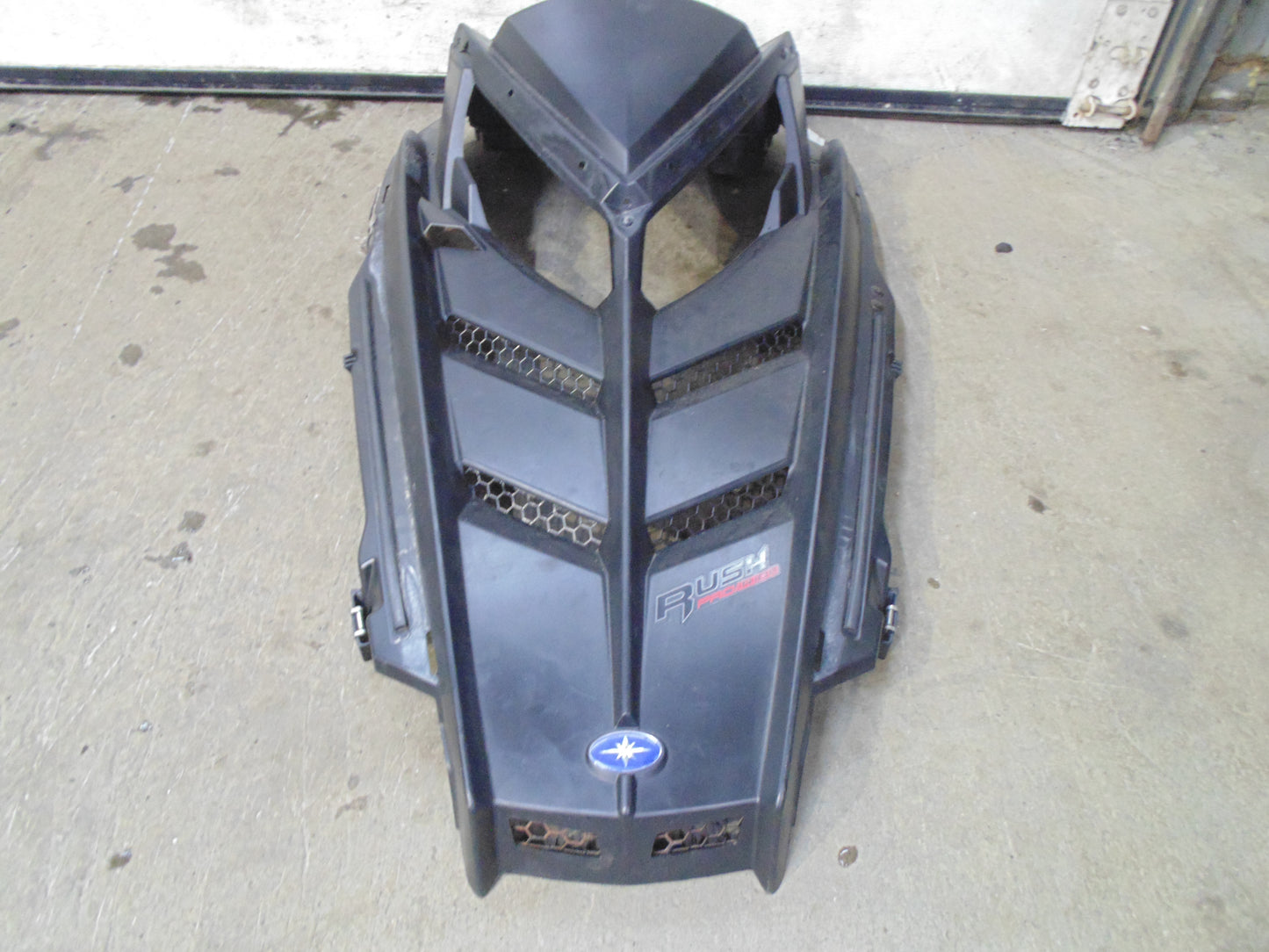 2011 Polaris 800 RUSH PRO-R  MOLDED HOOD, GLOSS BLACK  5437509-070