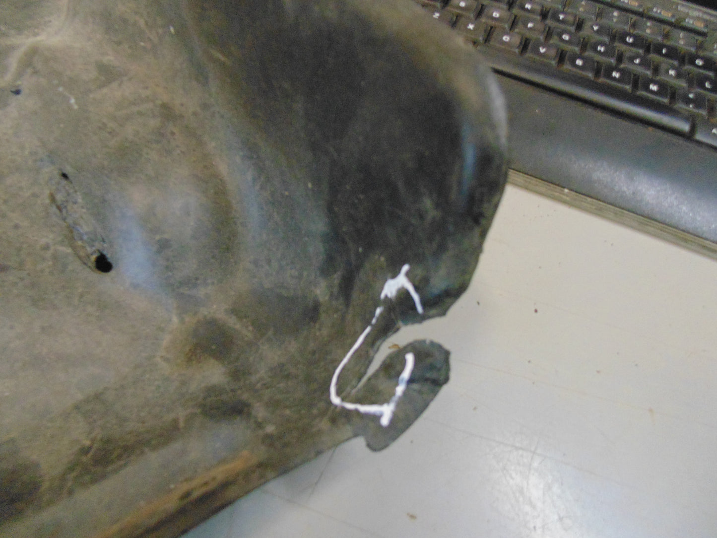 1989 SUZUKI LT-4WD MUD GUARD FRONT RH 63351-19B01