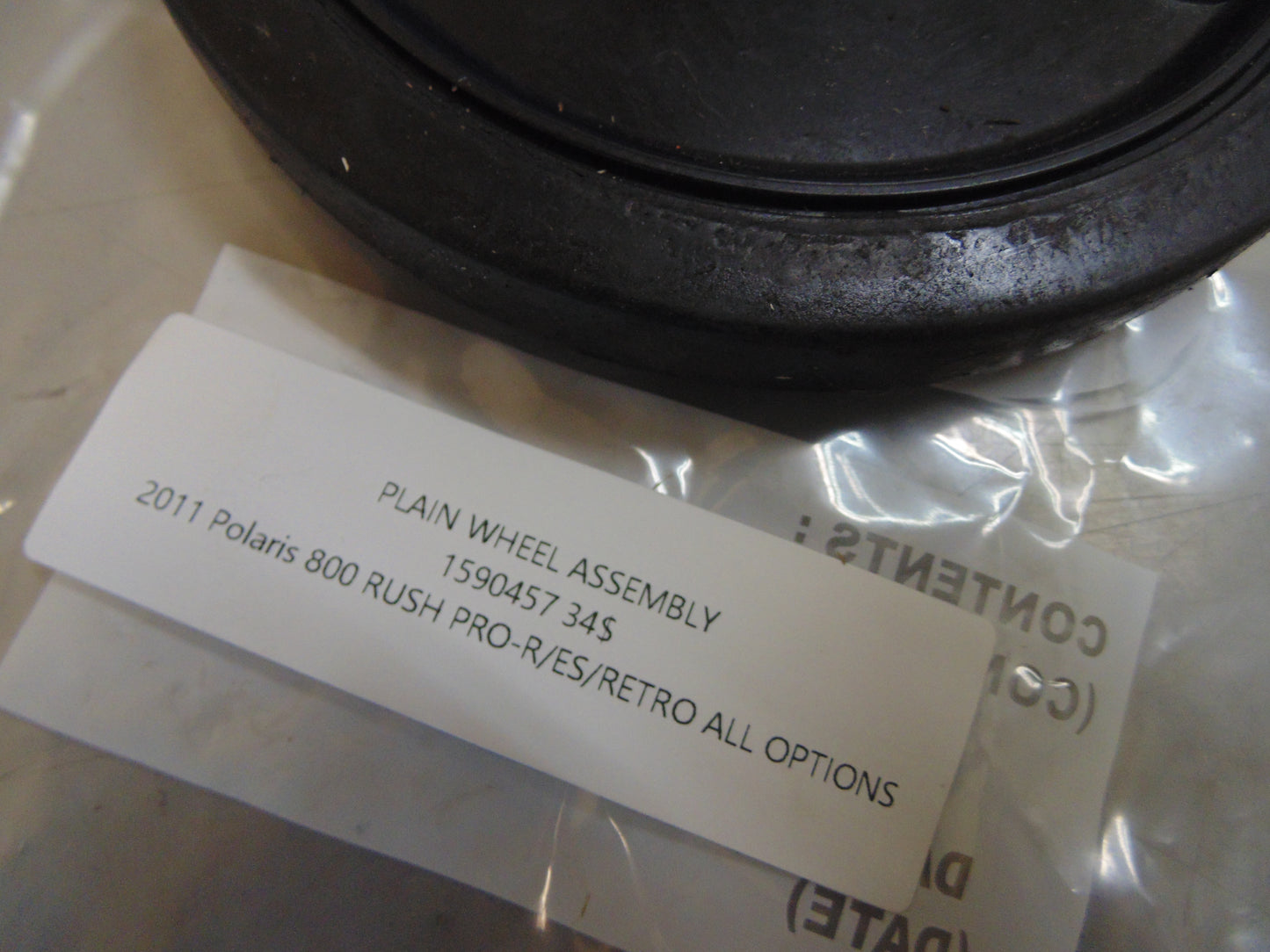 2011 POLARIS 800 RUSH PRO R PLAIN WHEEL ASSY 1590457