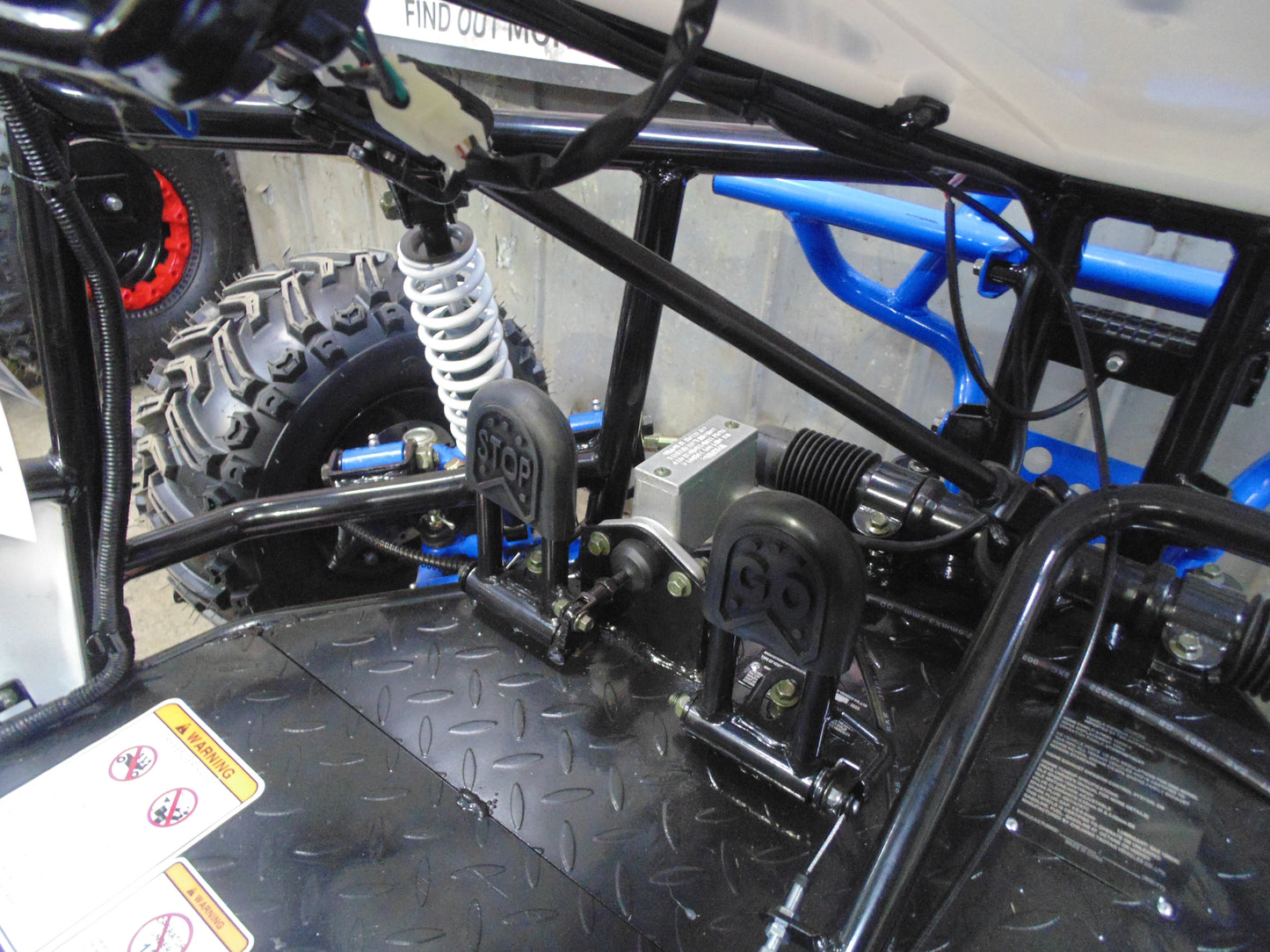 TRITON 125CC BLEU