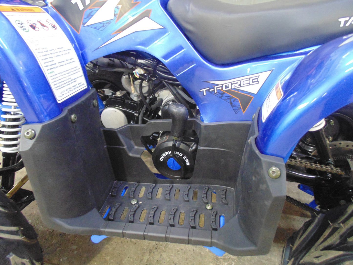T-FORCE 125CC BLEU