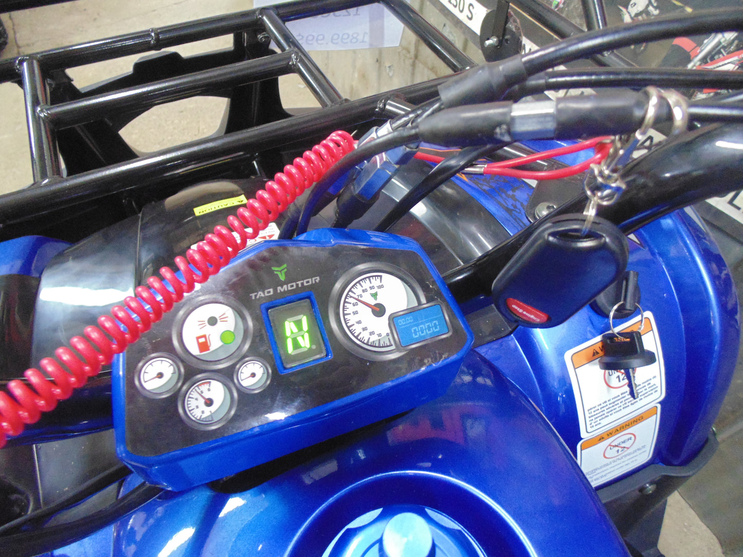 T-FORCE 125CC BLEU