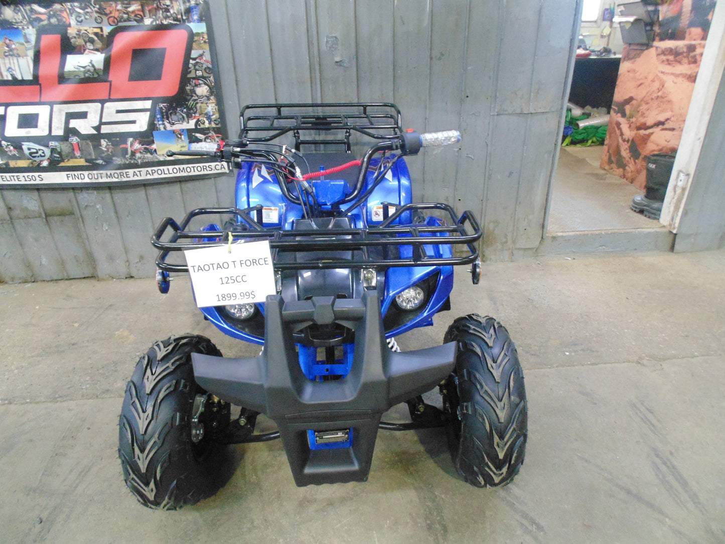 T-FORCE 125CC BLEU