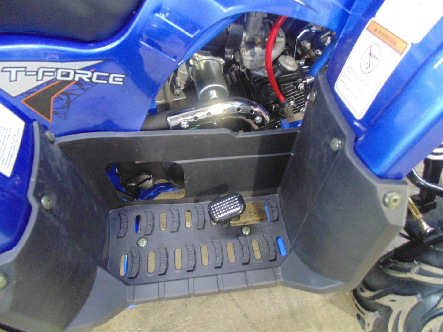 T-FORCE 125CC BLEU