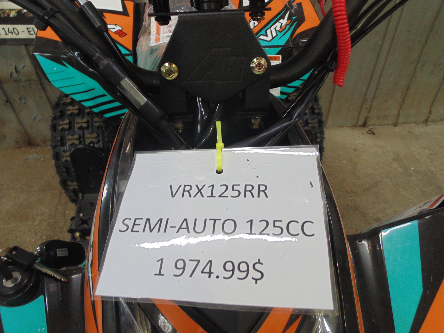 VRX 125RR ORANGE