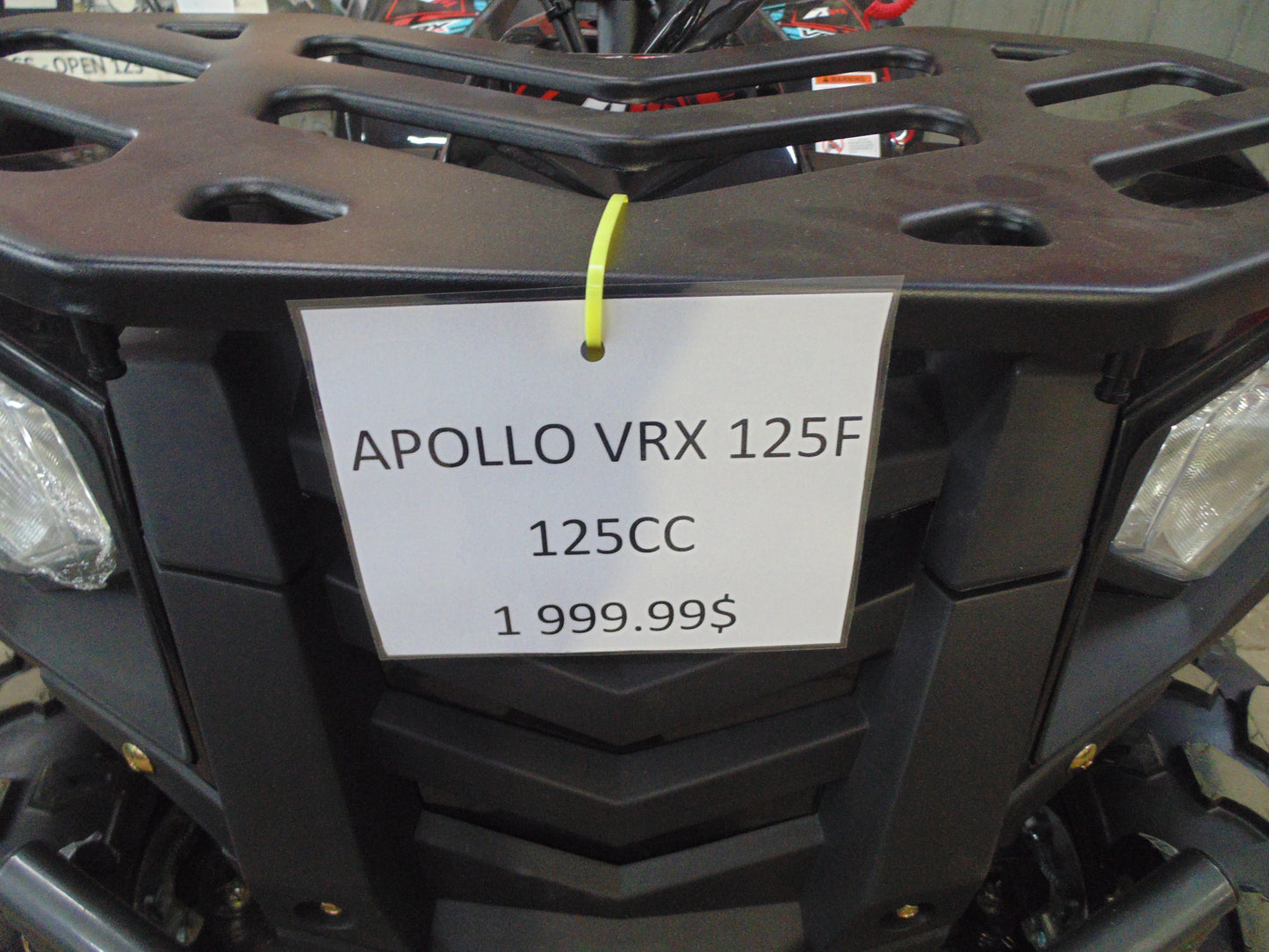 VRX 125F ROUGE