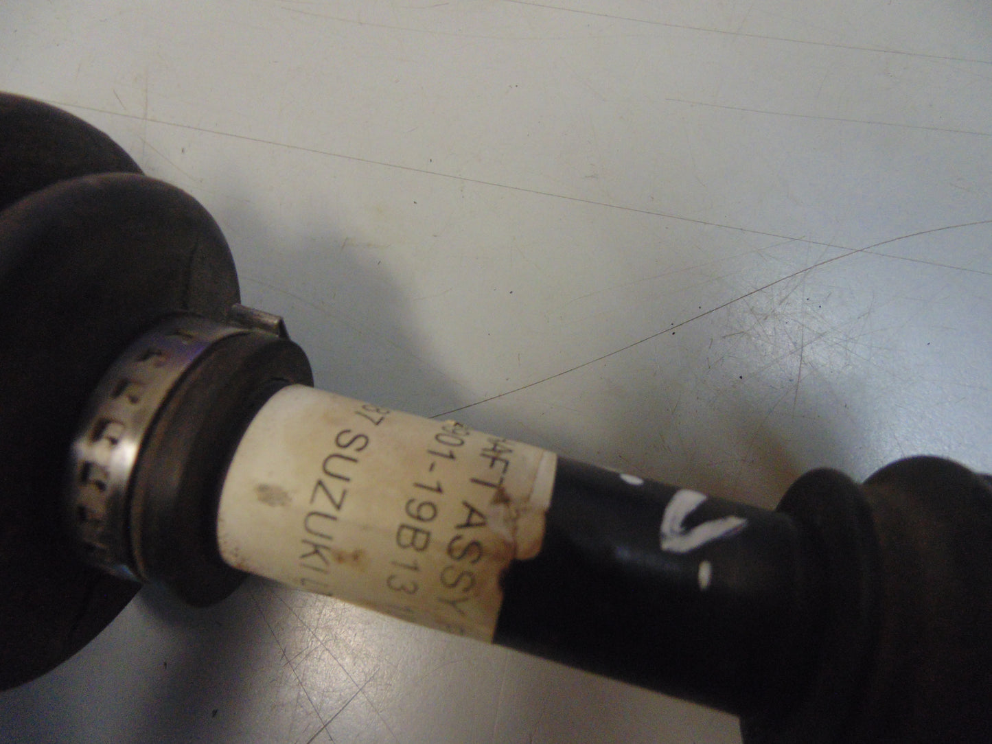 1986 SUZUKI LT250EF SHAFT ASSY FRONT 54901-19B13