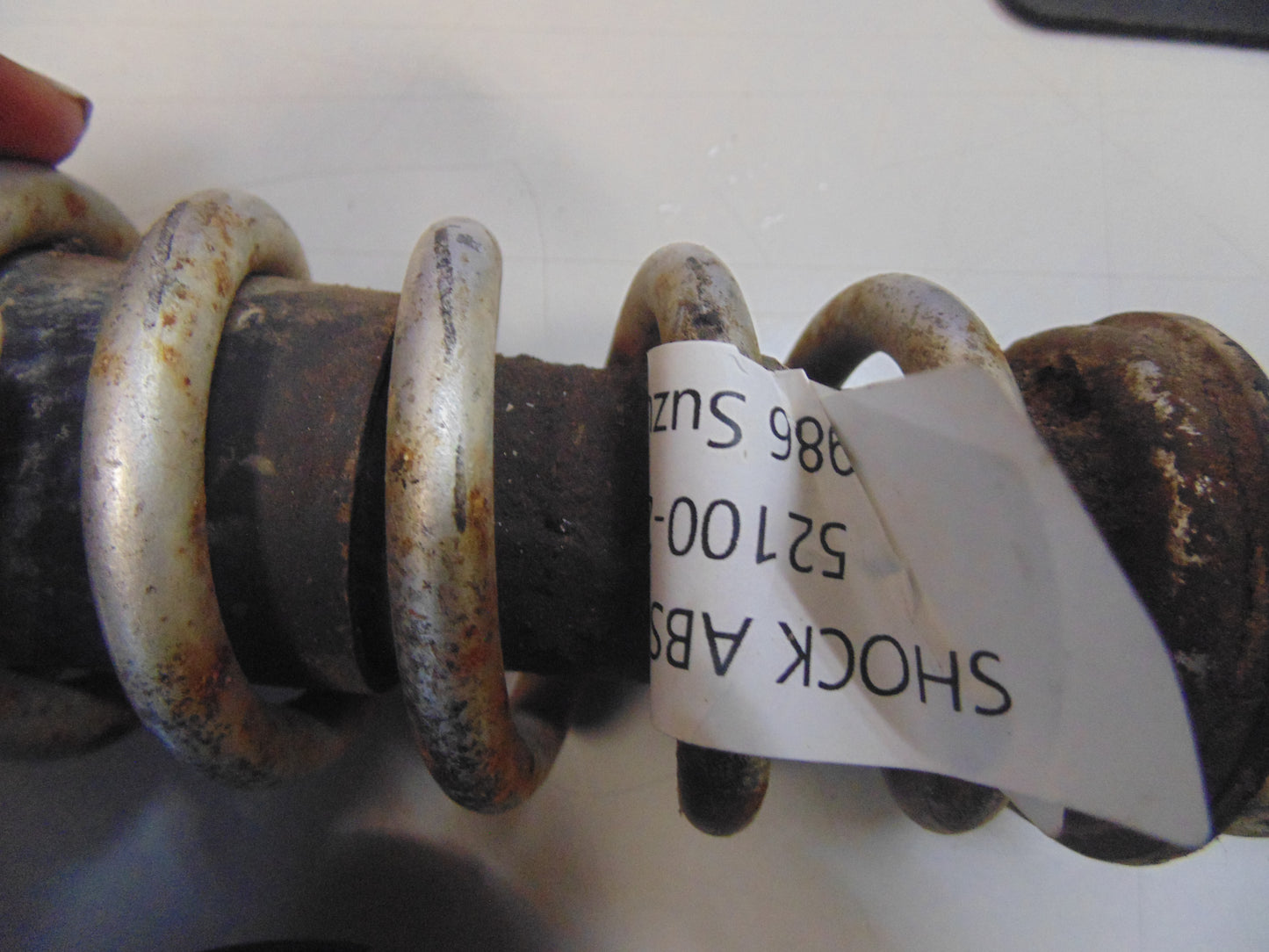 1986 SUZUKI LT250EF SHOCK ABSORBER FRONT 52100-24500