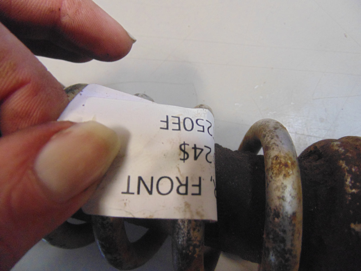 1986 SUZUKI LT250EF SHOCK ABSORBER FRONT 52100-24500