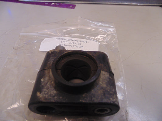 1986 SUZUKI LT250EF HOLDER STEERING SHAFT 51670-24500