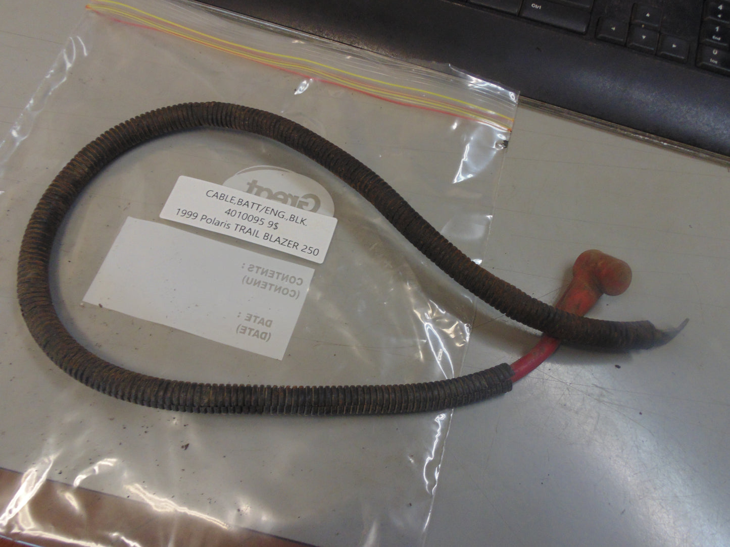 1999 Polaris TRAIL BLAZER 250 CABLE BATT/ENG BLK 4010095