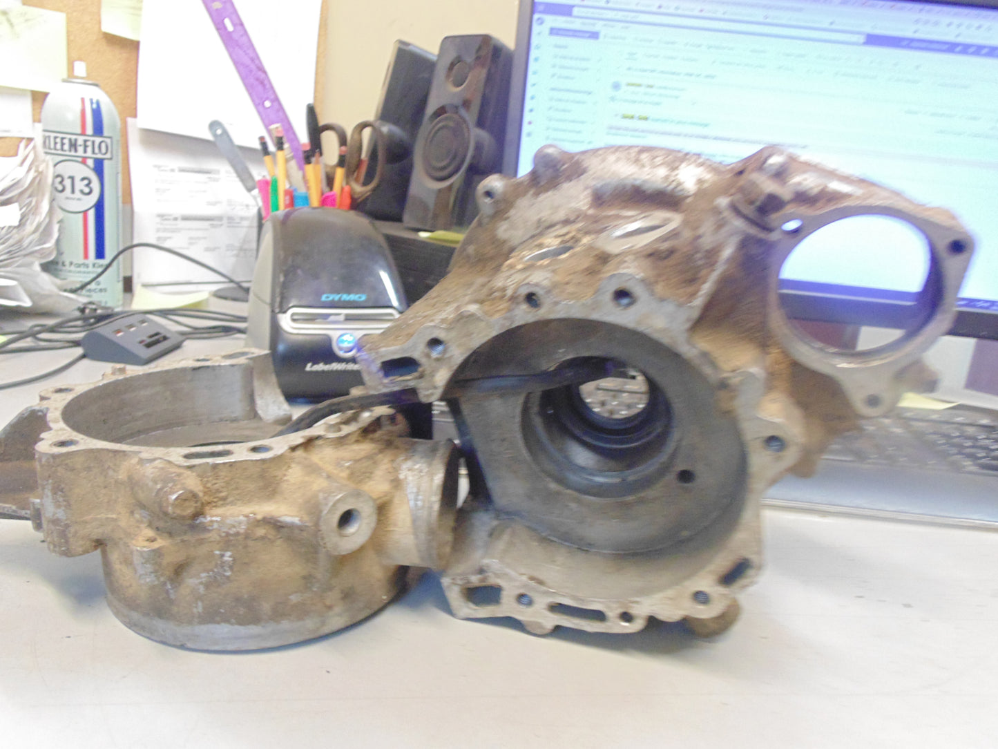 1999 Polaris TRAIL BLAZER 250 ASM CRANKCASE 3085889 3087048