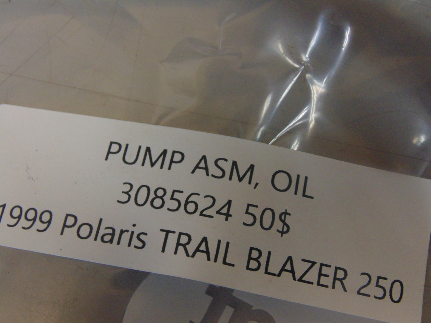 1999 Polaris TRAIL BLAZER 250 PUMP ASSY OIL 3085624