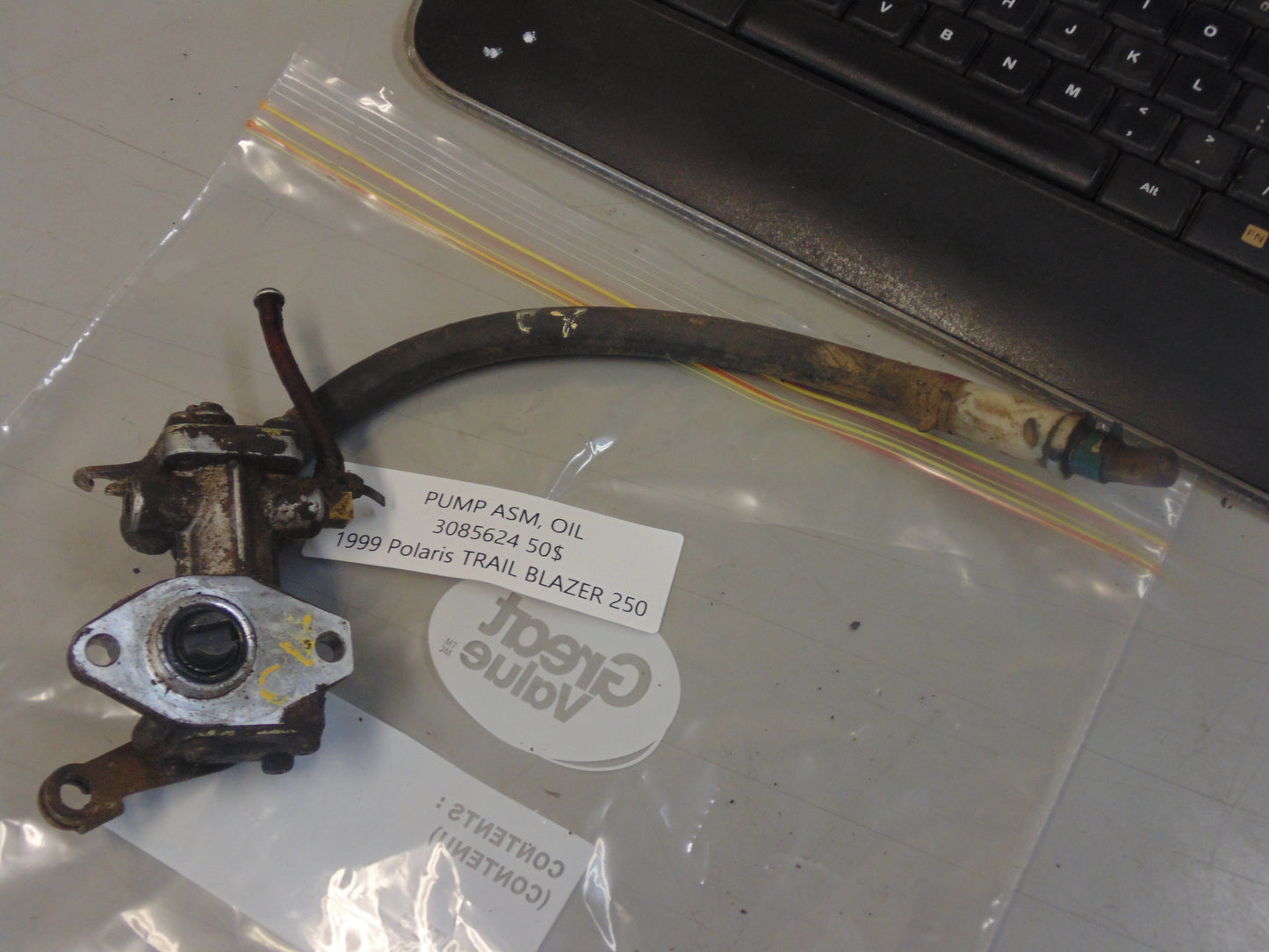 1999 Polaris TRAIL BLAZER 250 PUMP ASSY OIL 3085624