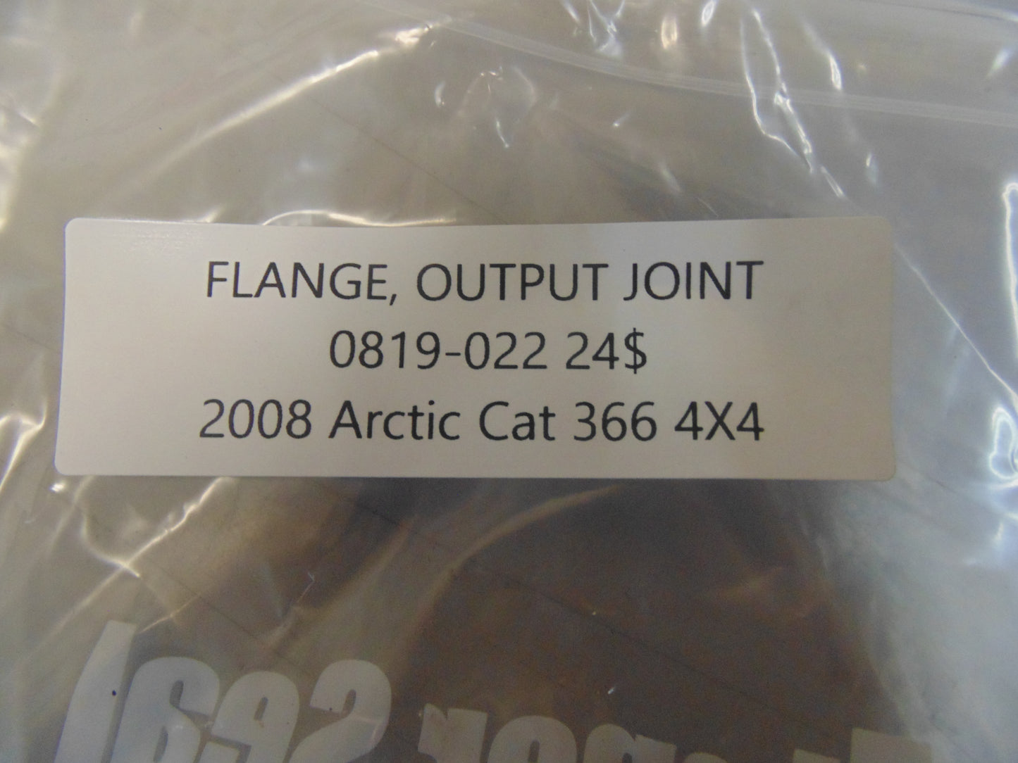 2008 Arctic Cat 366 4x4 FLANGE OUTPUT JOINT 0819-022