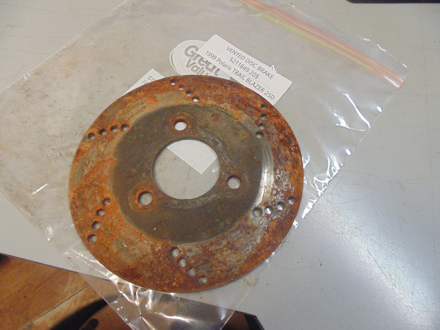 1999 Polaris TRAIL BLAZER 250 VENTED DISC BRAKE 5211849