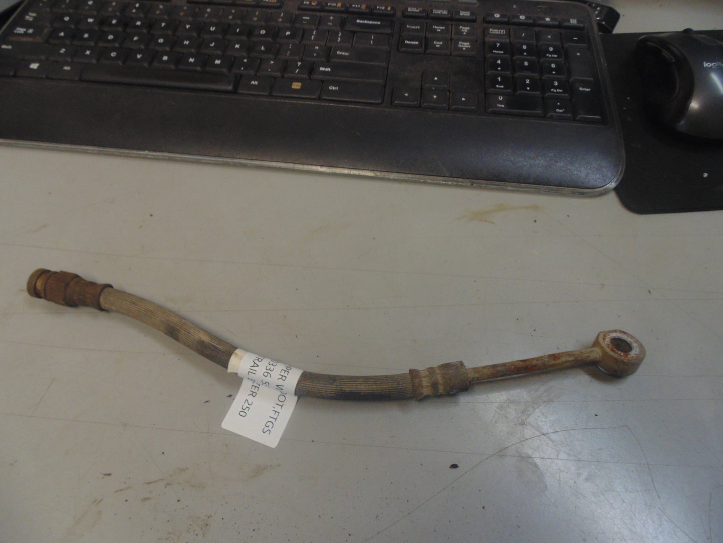 1999 Polaris TRAIL BLAZER 250 LINE BRAKE UPPER W/BOOTS FTGS 1910336