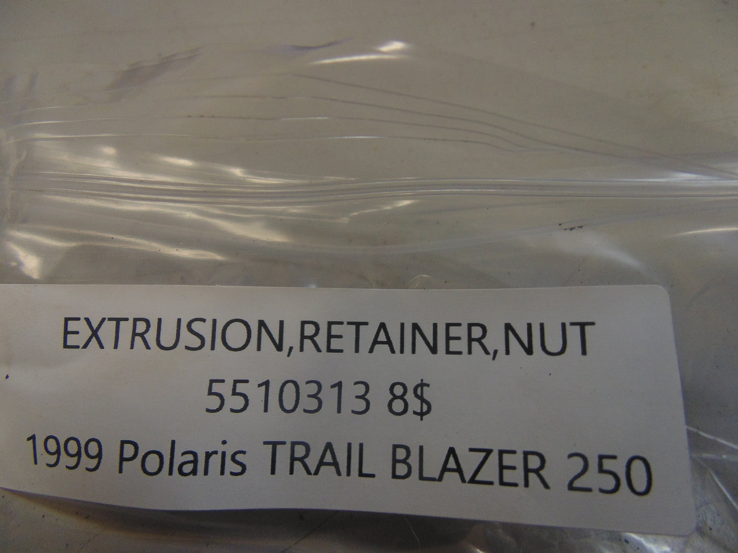 1999 Polaris TRAIL BLAZER 250 EXTRUSION RETAINER NUT 5510313