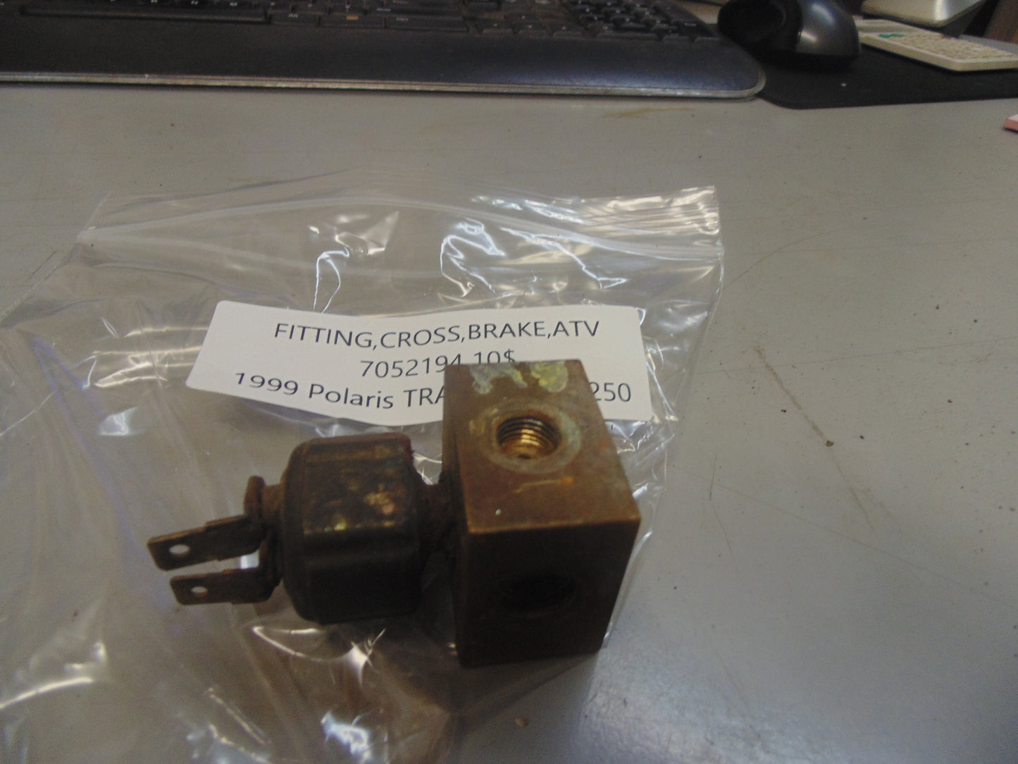 1999 Polaris TRAIL BLAZER 250 FITTING CROSS BRAKE ATV 7052194