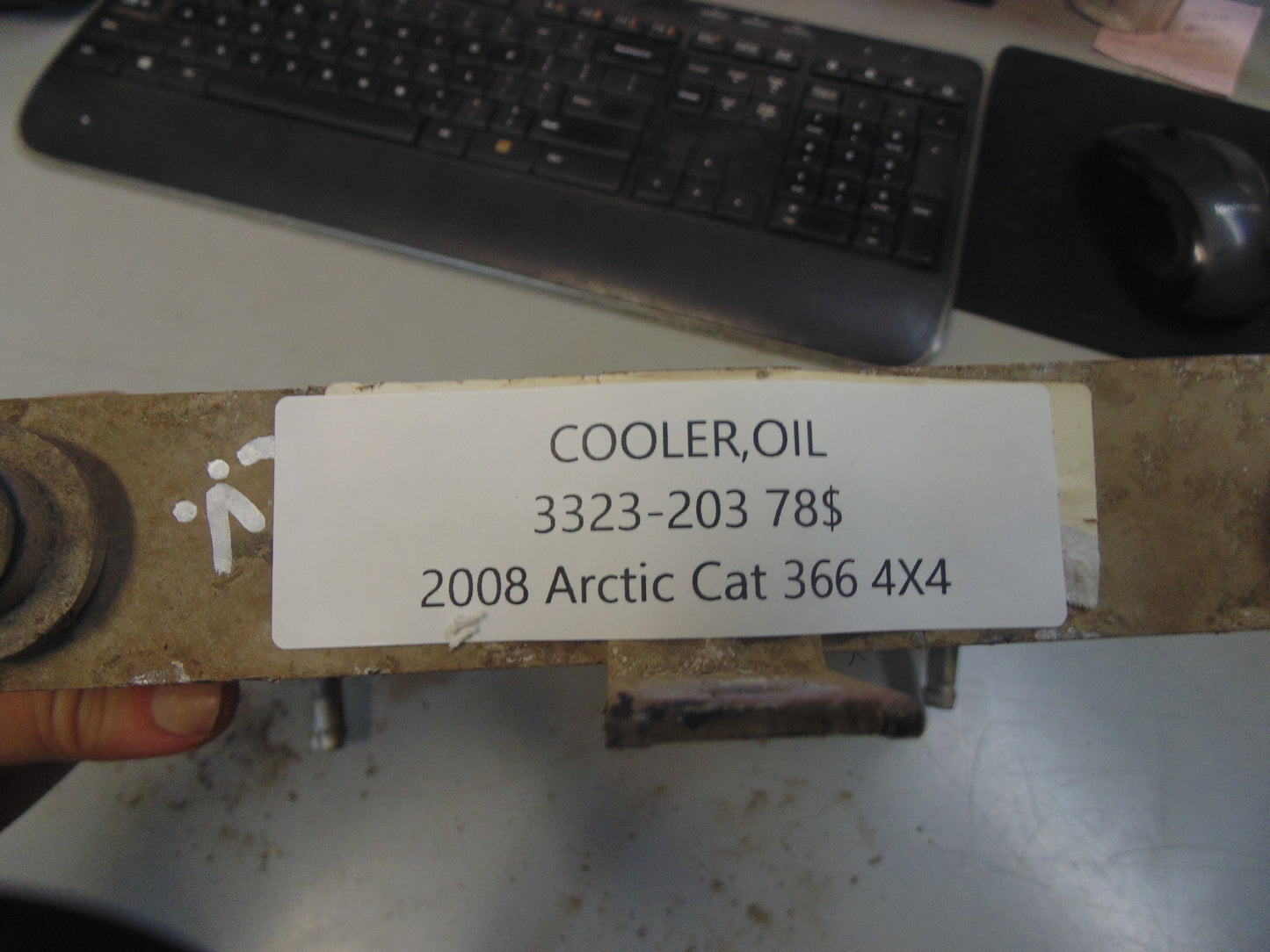 2008 Arctic Cat 366 4x4 COOLER OIL 3323-203