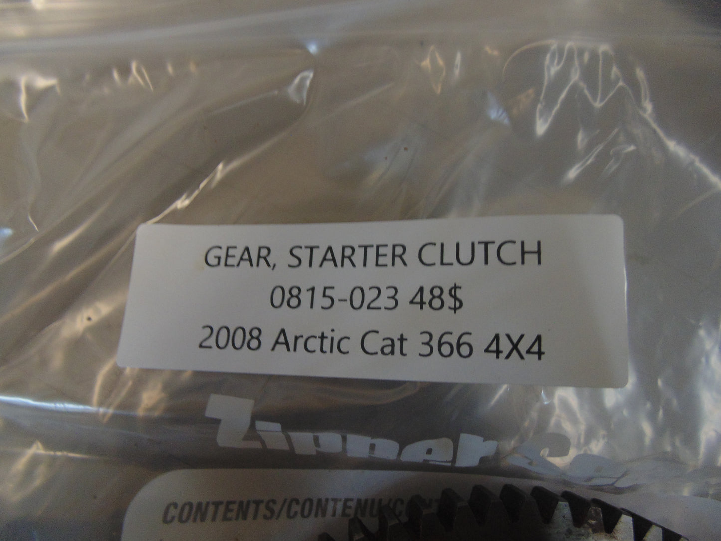 2008 Arctic Cat 366 4x4 GEAR STARTER CLUTCH 0815-023