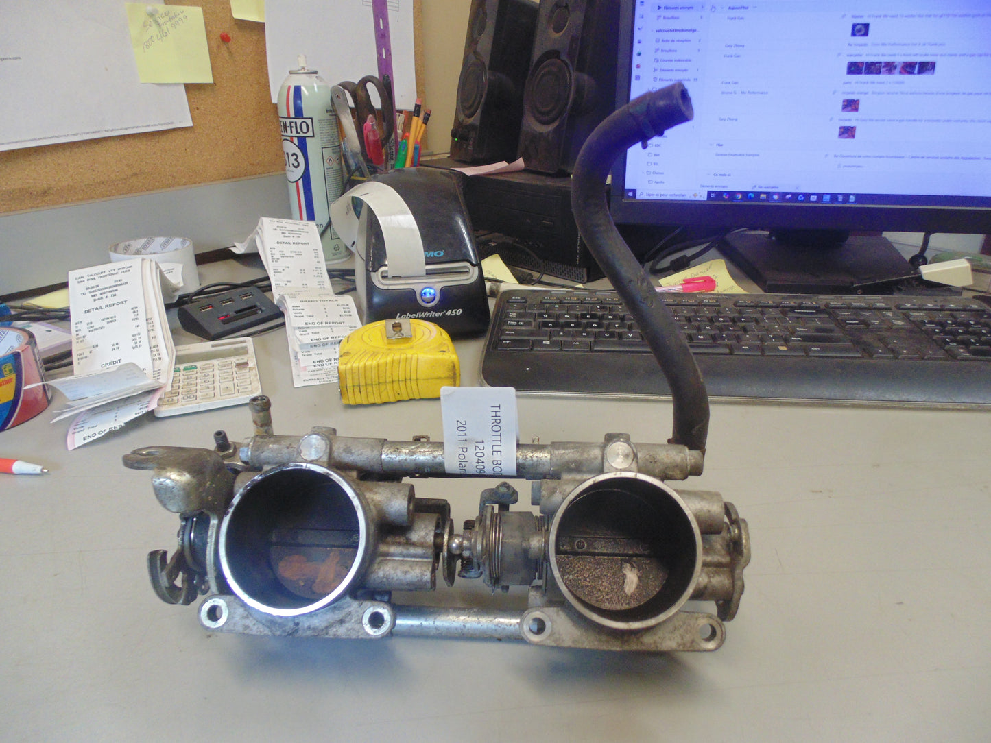 2011 Polaris 800 RUSH PRO-R THROTTLE BODY ASSY 800LE 1204570