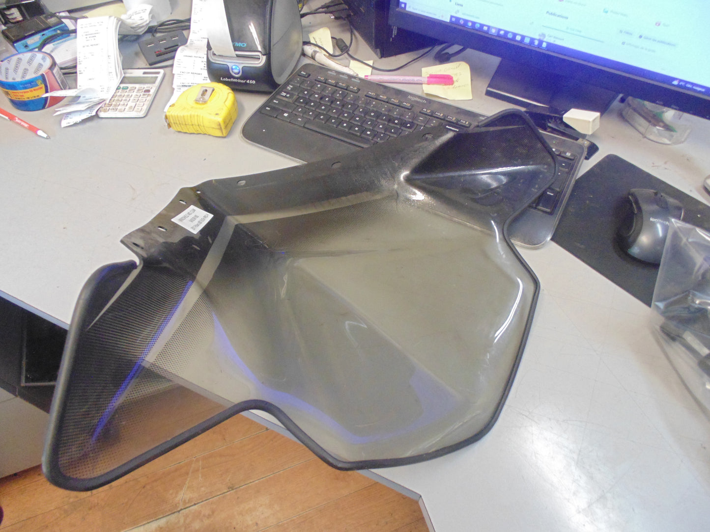2011 Polaris 800 RUSH PRO-R WINDSHIELD MID CLEAR 5438298