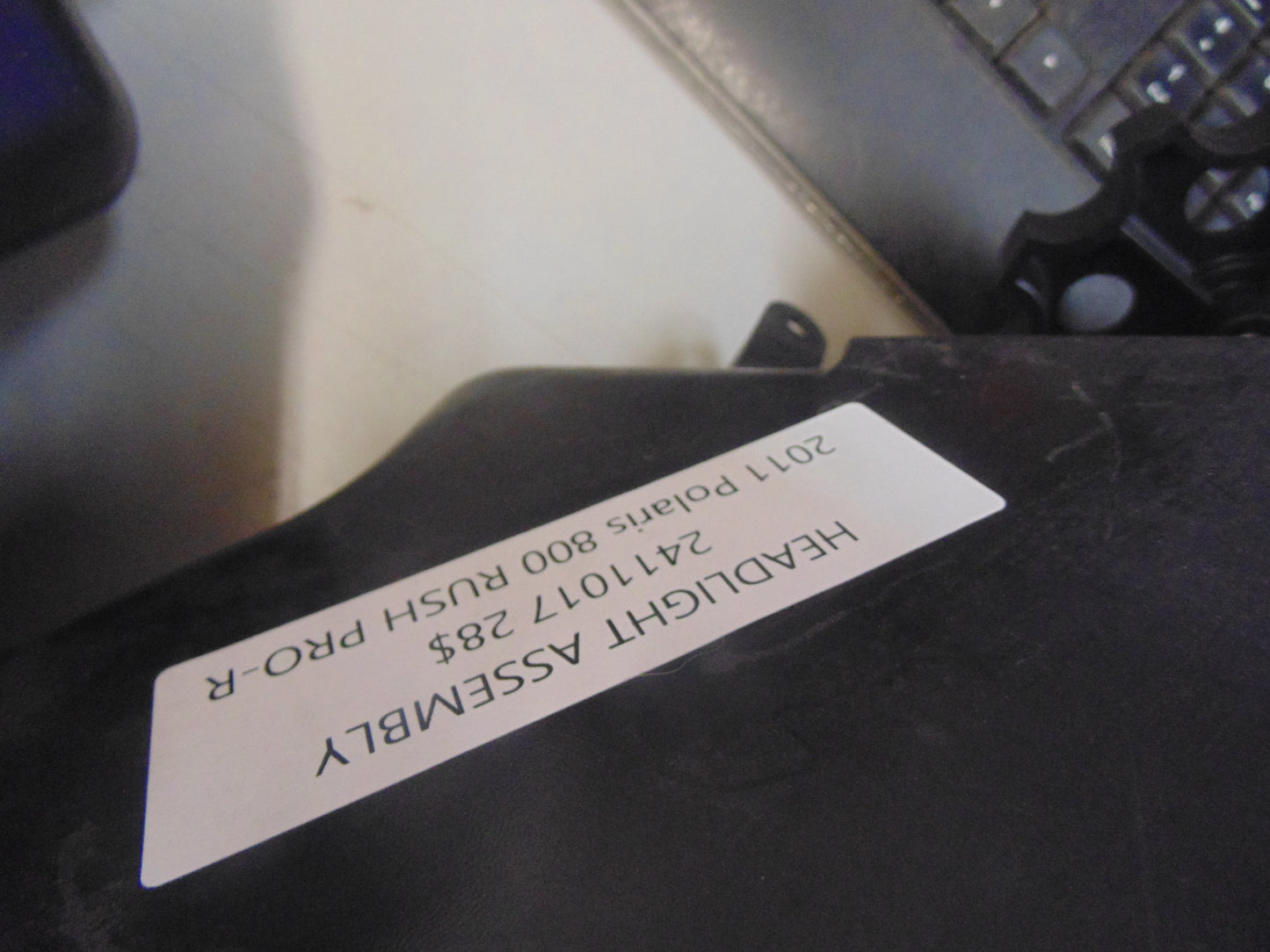 2011 Polaris 800 RUSH PRO-R HEADLIGHT ASSY 2411017